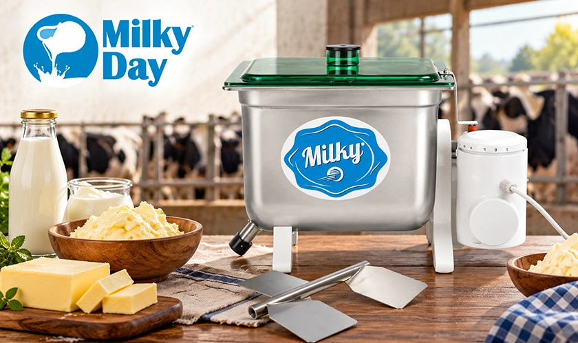 How Electric Butter Churns Improve Small-Scale Dairy Production